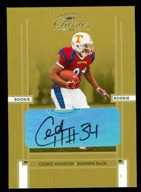 2005 Donruss Classics #226 Cedric Houston AU RC