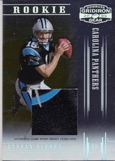 2005 Donruss Gridiron Gear Jerseys Team Logo #138 Stefan LeFors/25