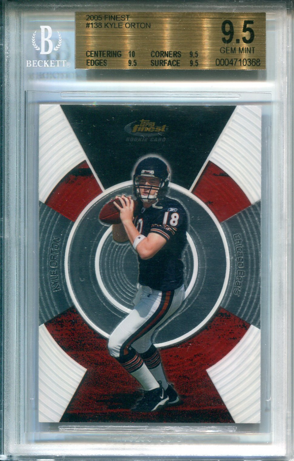 2005 Finest #138 Kyle Orton RC