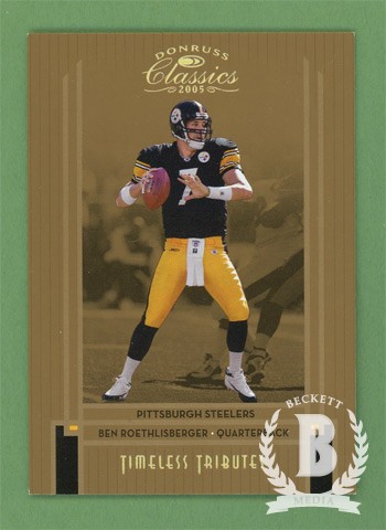 2005 Donruss Classics Timeless Tributes Bronze #74 Ben Roethlisberger