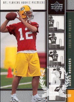 2005 Upper Deck Rookie Premiere #16 Aaron Rodgers