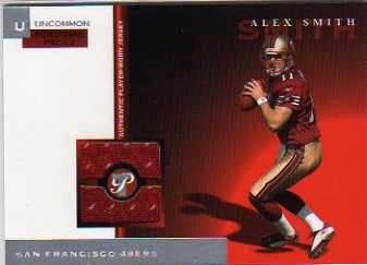 2005 Topps Pristine Personal Pieces Uncommon #PPUAS Alex Smith QB