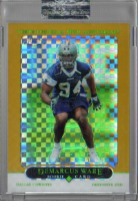 2005 Topps Chrome Gold Xfractors #213 Demarcus Ware