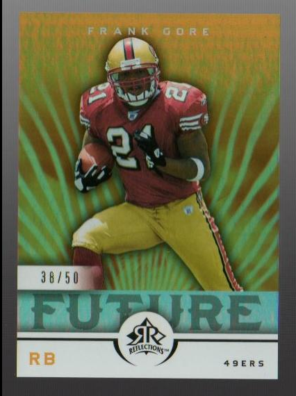 2005 Reflections Gold #243 Frank Gore
