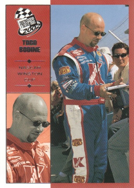 2002 Press Pass #4 Todd Bodine