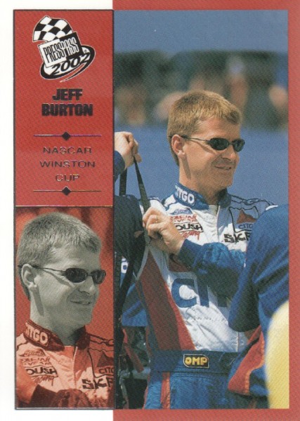 2002 Press Pass #6 Jeff Burton