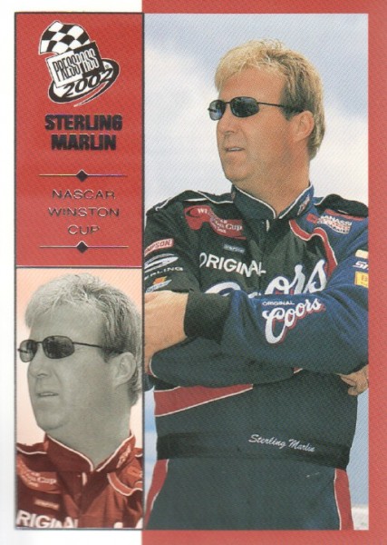 2002 Press Pass #21 Sterling Marlin