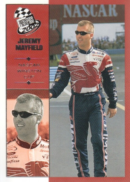 2002 Press Pass #23 Jeremy Mayfield