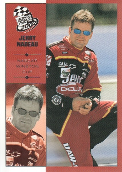 2002 Press Pass #24 Jerry Nadeau