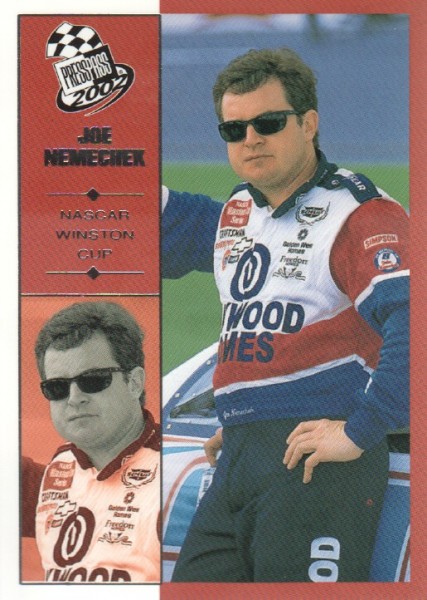 2002 Press Pass #25 Joe Nemechek