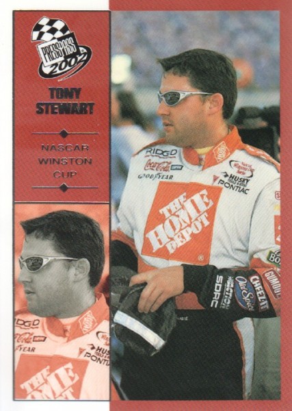 2002 Press Pass #34 Tony Stewart