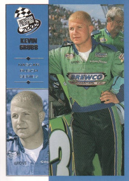 2002 Press Pass #41 Kevin Grubb NBS