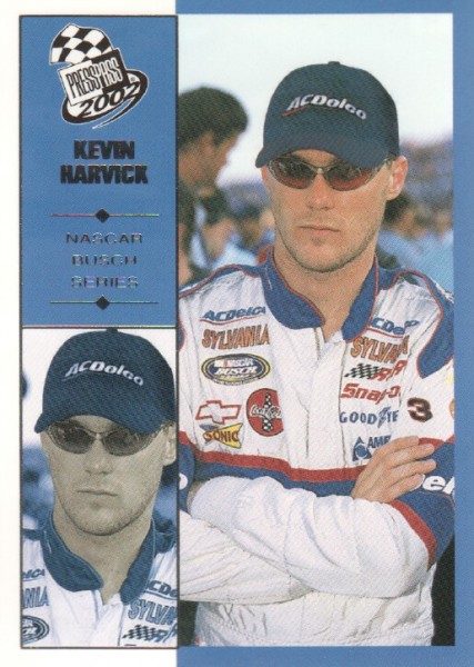 2002 Press Pass #43 Kevin Harvick NBS