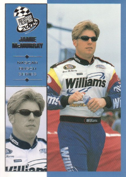 2002 Press Pass #49 Jamie McMurray NBS RC