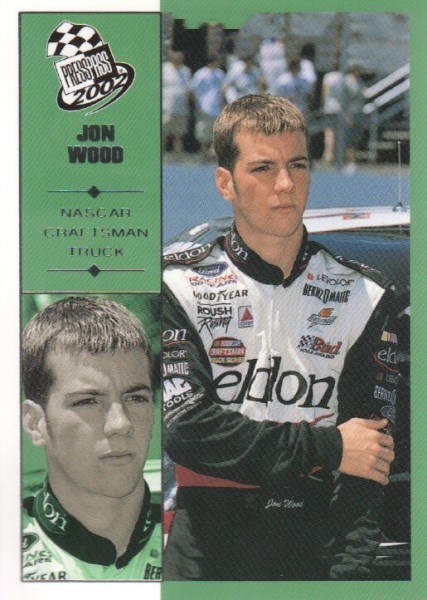 2002 Press Pass #57 Jon Wood CTS RC