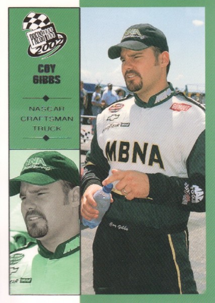 2002 Press Pass #60 Coy Gibbs CTS RC