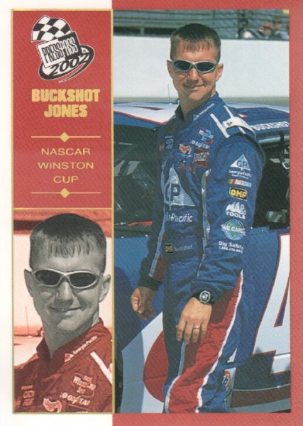 2002 Press Pass Platinum #16 Buckshot Jones