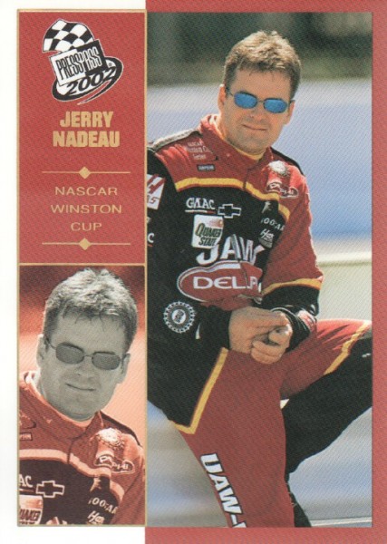 2002 Press Pass Platinum #24 Jerry Nadeau