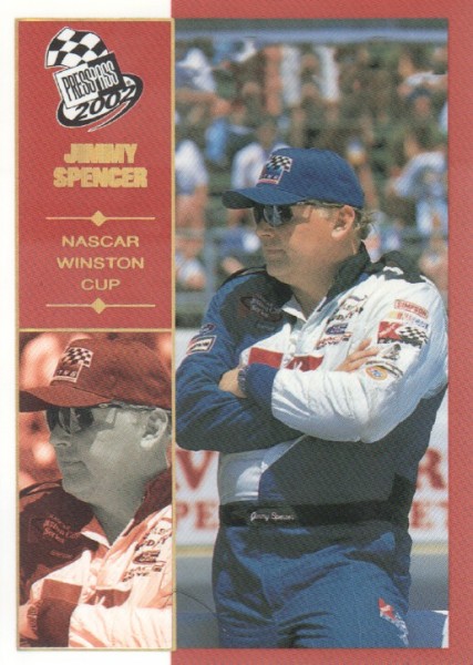 2002 Press Pass Platinum #33 Jimmy Spencer