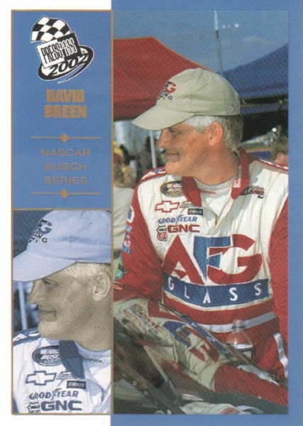 2002 Press Pass Platinum #39 David Green NBS