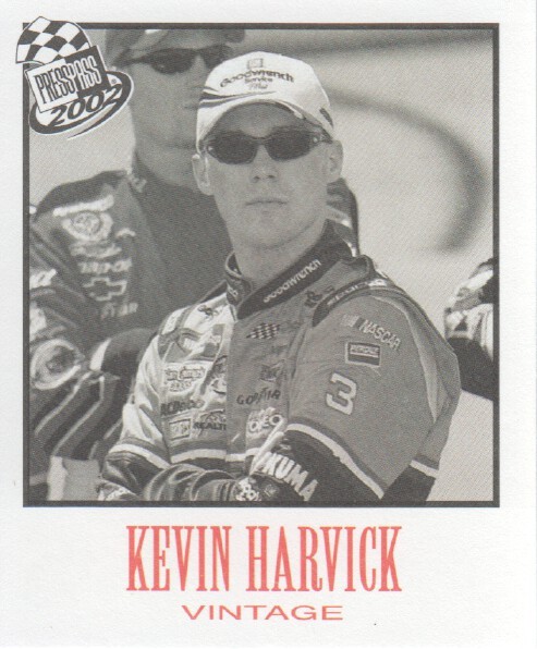 2002 Press Pass Vintage #VN9 Kevin Harvick
