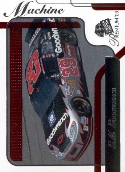 2003 Press Pass Premium Red Reflectors #38 Kevin Harvick's Car