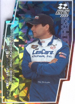 2003 Press Pass Stealth No Boundaries #NB4 Mike McLaughlin