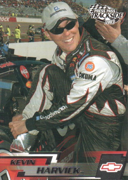 2003 Press Pass Trackside #23 Kevin Harvick
