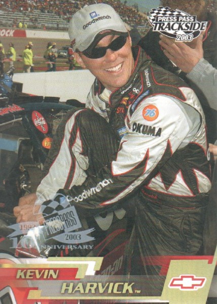 2003 Press Pass Trackside Gold Holofoil #P23 Kevin Harvick