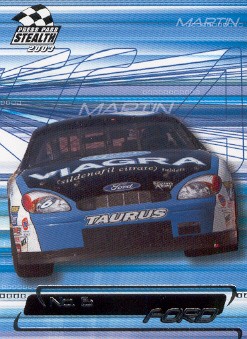 2003 Press Pass Stealth #8 Mark Martin's Car