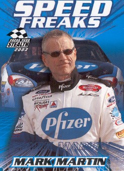 2003 Press Pass Stealth #69 Mark Martin SF