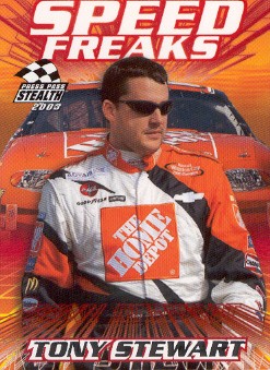 2003 Press Pass Stealth #70 Tony Stewart SF