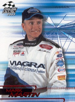 2003 Press Pass Stealth Red #P7 Mark Martin