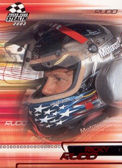 2003 Press Pass Stealth Red #P27 Ricky Rudd