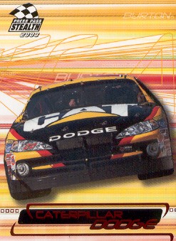 2003 Press Pass Stealth Red #P29 Ward Burton's Car