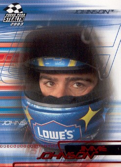 2003 Press Pass Stealth Red #P36 Jimmie Johnson