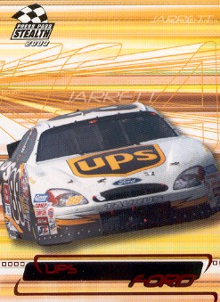2003 Press Pass Stealth Red #P38 Dale Jarrett's Car