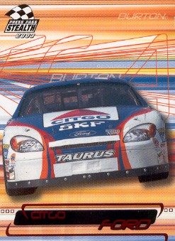 2003 Press Pass Stealth Red #P44 Jeff Burton's Car
