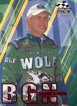 2003 Press Pass Stealth Red #P47 David Green