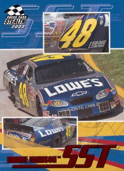 2003 Press Pass Stealth Red #P63 Jimmie Johnson SST