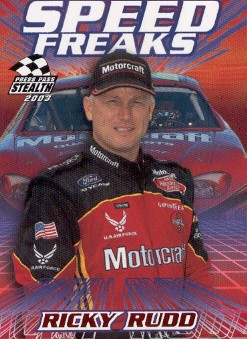 2003 Press Pass Stealth Red #P65 Ricky Rudd SF