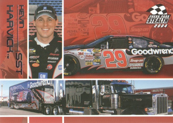 2004 Press Pass Stealth #87 Kevin Harvick SST