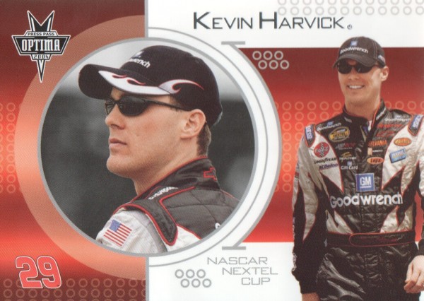 2004 Press Pass Optima #8 Kevin Harvick