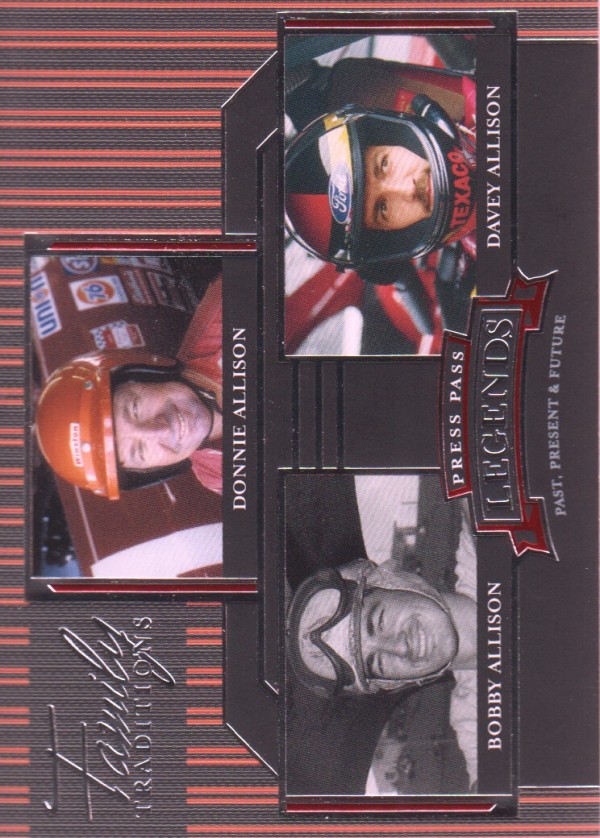 2005 Press Pass Legends #48 Do.Allison/B.Allison/D.Allison FT