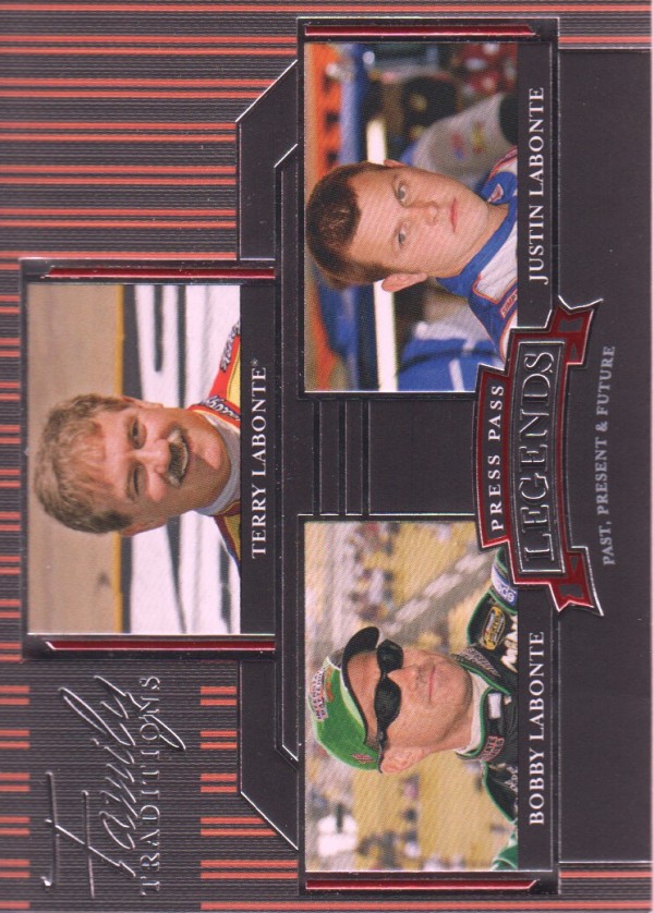 2005 Press Pass Legends #49 T.Labonte/B.Labonte/J.Labonte FT