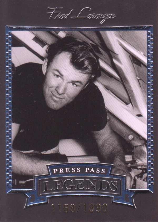 2005 Press Pass Legends Blue #7B Fred Lorenzen