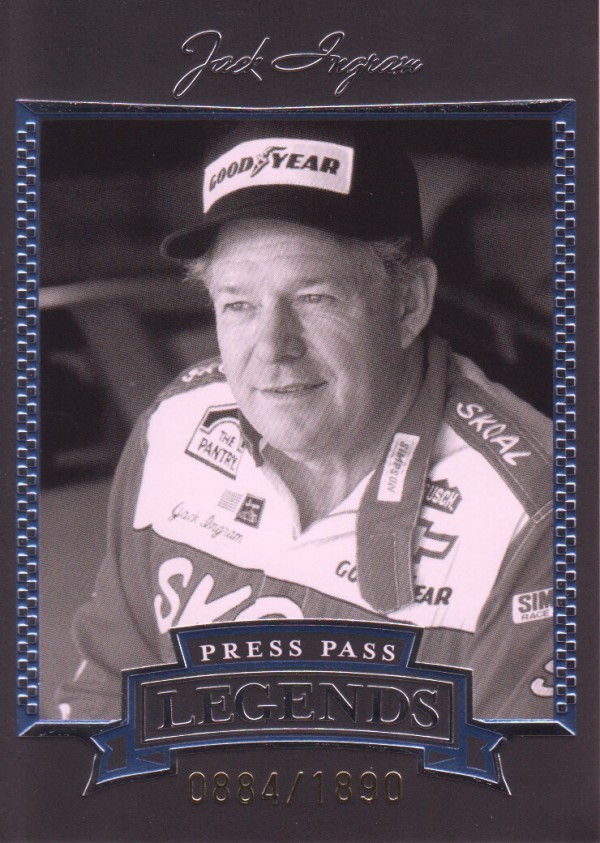2005 Press Pass Legends Blue #14B Jack Ingram