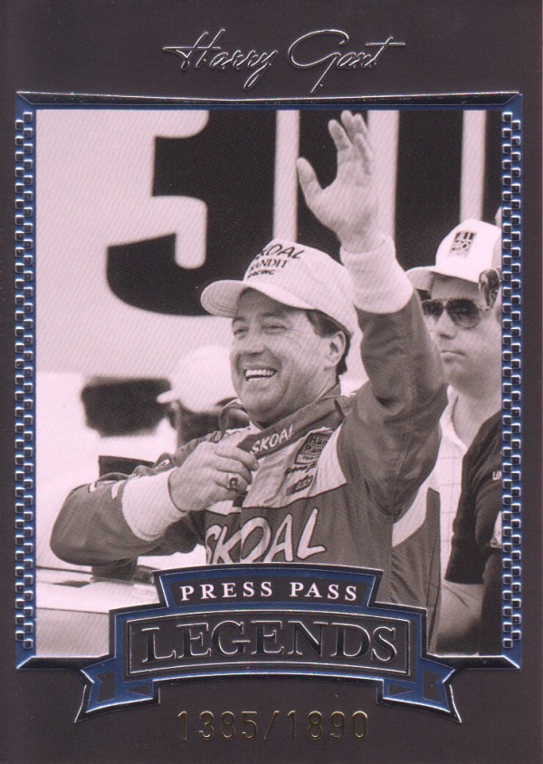 2005 Press Pass Legends Blue #17B Harry Gant