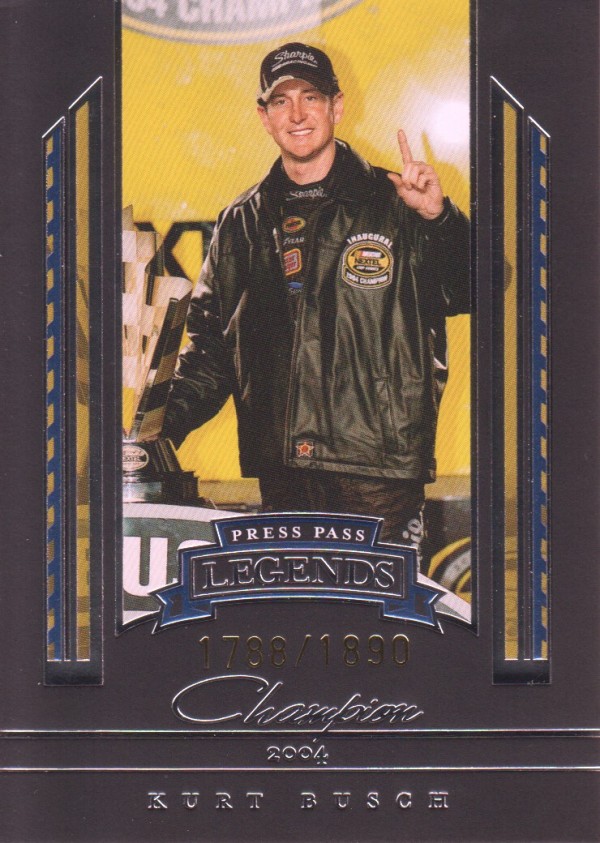 2005 Press Pass Legends Blue #46B Kurt Busch C