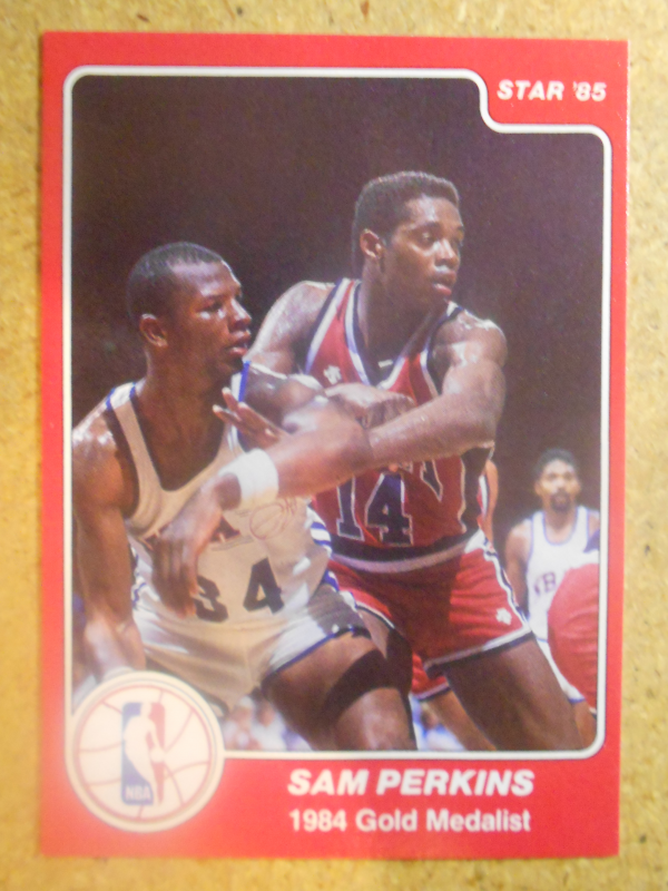 1984-85 Star #197 Sam Perkins OLY